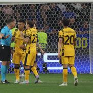 Barella și Istvan Kovacs, schimb de replici în finala UCL / FOTO: Ionuț Iordache (GSP.ro)