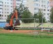 Au început lucrările de modernizare la stadionul din Slobozia // foto: Facebook