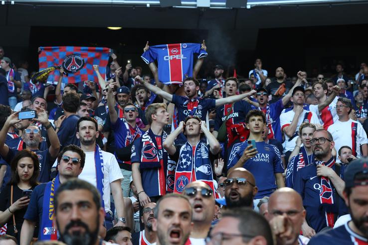 PSG - Inter, imagini din stadion / FOTO: Ionuț Iordache (GSP)