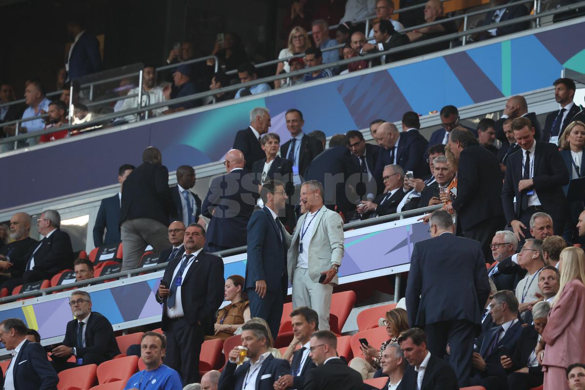 Răzvan Burleanu la finala Champions League