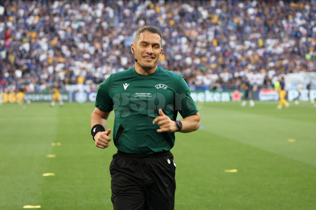 Istvan Kovacs, în PSG - Inter