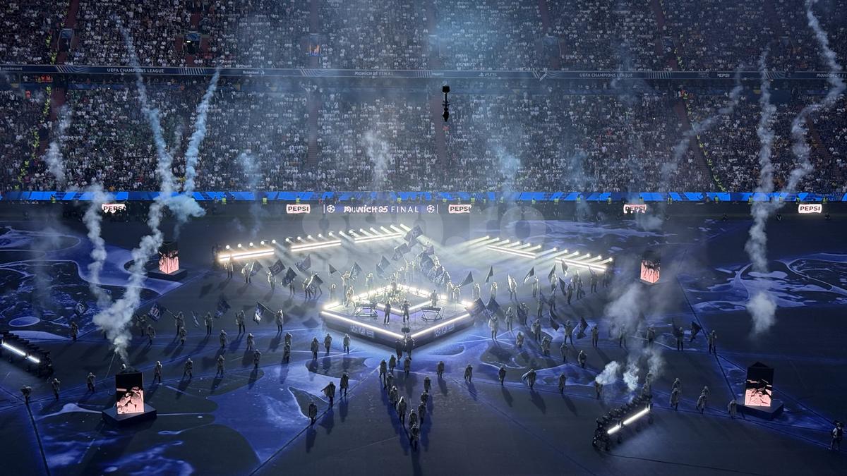Show grandios cu flăcări și lumini speciale! Linkin Park și David Garrett au concertat în deschiderea finalei Ligii Campionilor