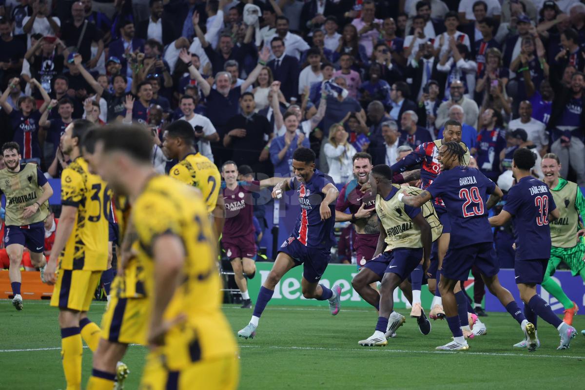 PSG - Inter, imaginile bucuriei