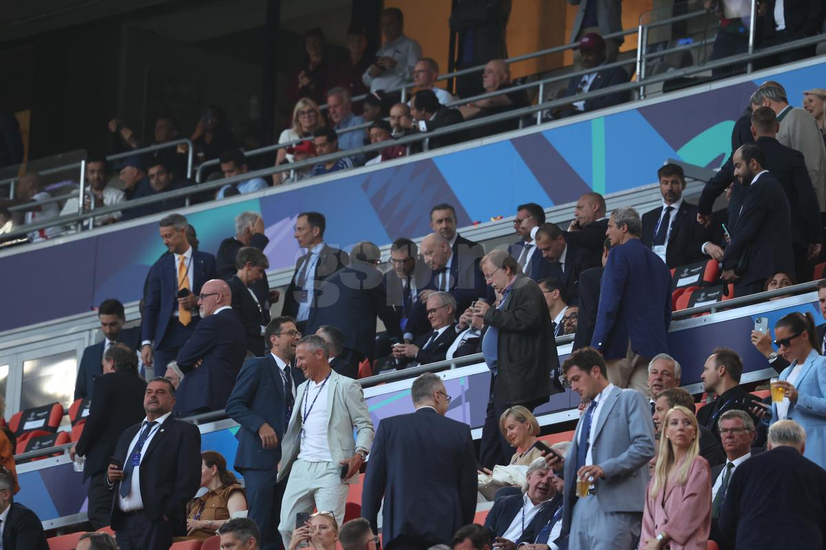 Răzvan Burleanu l-a evitat pe Ceferin la finala Ligii Campionilor » Cu cine s-a întreținut în tribunele de pe Allianz Arena