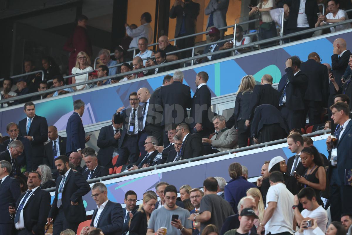 Răzvan Burleanu la finala Champions League