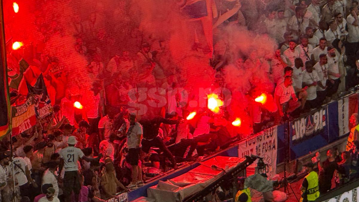 Imaginile pe care UEFA le-ar vrea interzise! PSG show cu torțe