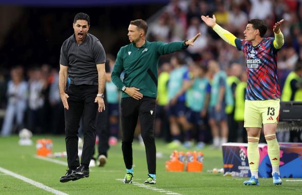 Arteta acuză arbitrajul, după ce Arsenal intră în istoria finalelor: „E grav” » Nu i s-a întâmplat în 2.350 de zile!