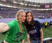 Soția lui Safonov, cu steagul Rusiei la finala Champions League 2026