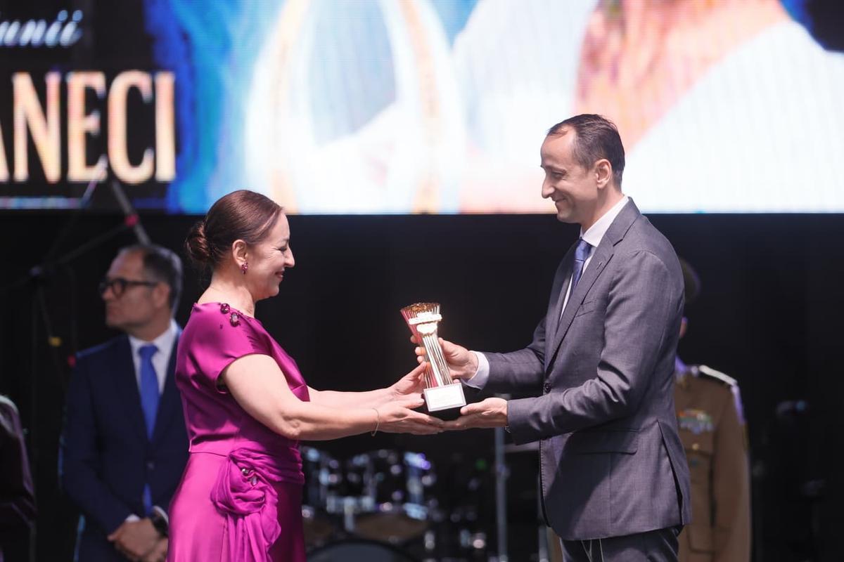 Nadia, gala de la Onești
