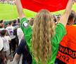 Soția lui Safonov, cu steagul Rusiei la finala Champions League 2026