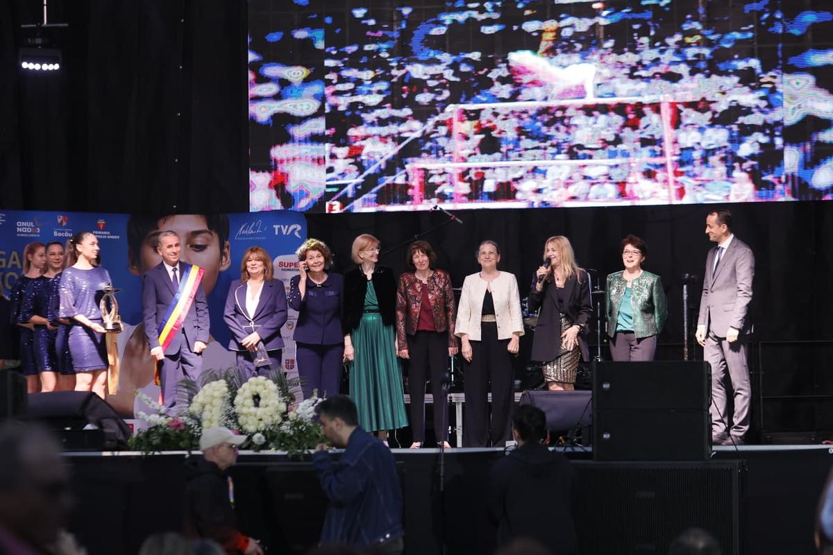 Nadia, gala de la Onești