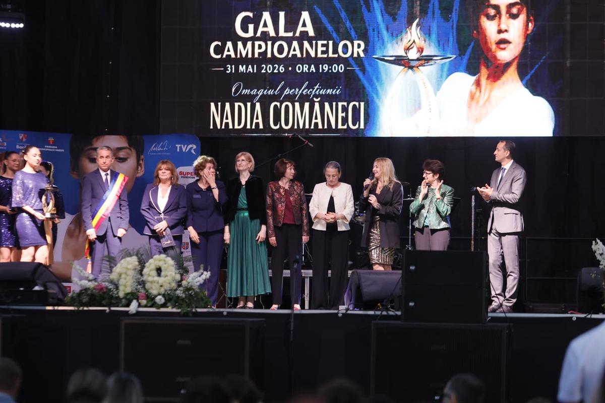 Nadia, gala de la Onești