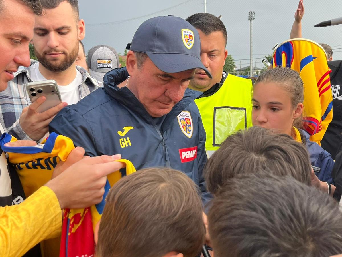 Gică Hagi, înainte de Georgia - România: „Kvaratskhelia are un singur defect”