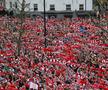Arsenal a scos peste 500.000 de suporteri pe străzile din Londra, a doua zi după finala pierdută cu PSG