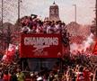 Arsenal a scos peste 500.000 de suporteri pe străzile din Londra, a doua zi după finala pierdută cu PSG
