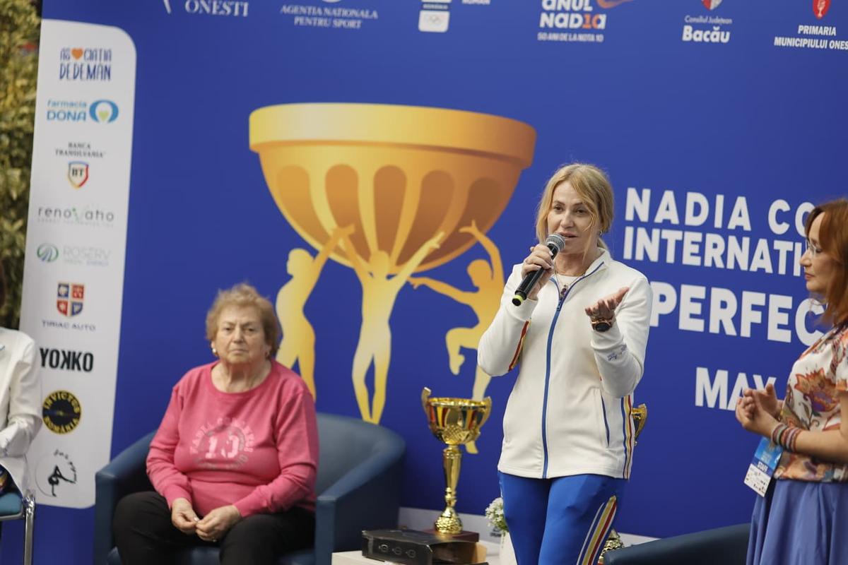 Nadia Comăneci sărbătorește și la Onești!