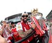 Arsenal a scos peste 500.000 de suporteri pe străzile din Londra, a doua zi după finala pierdută cu PSG