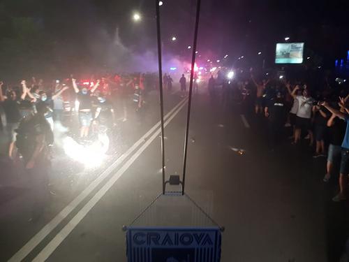 Ultrașii din Peluza SUD, amenințări înainte de CS Universitatea - CFR Cluj