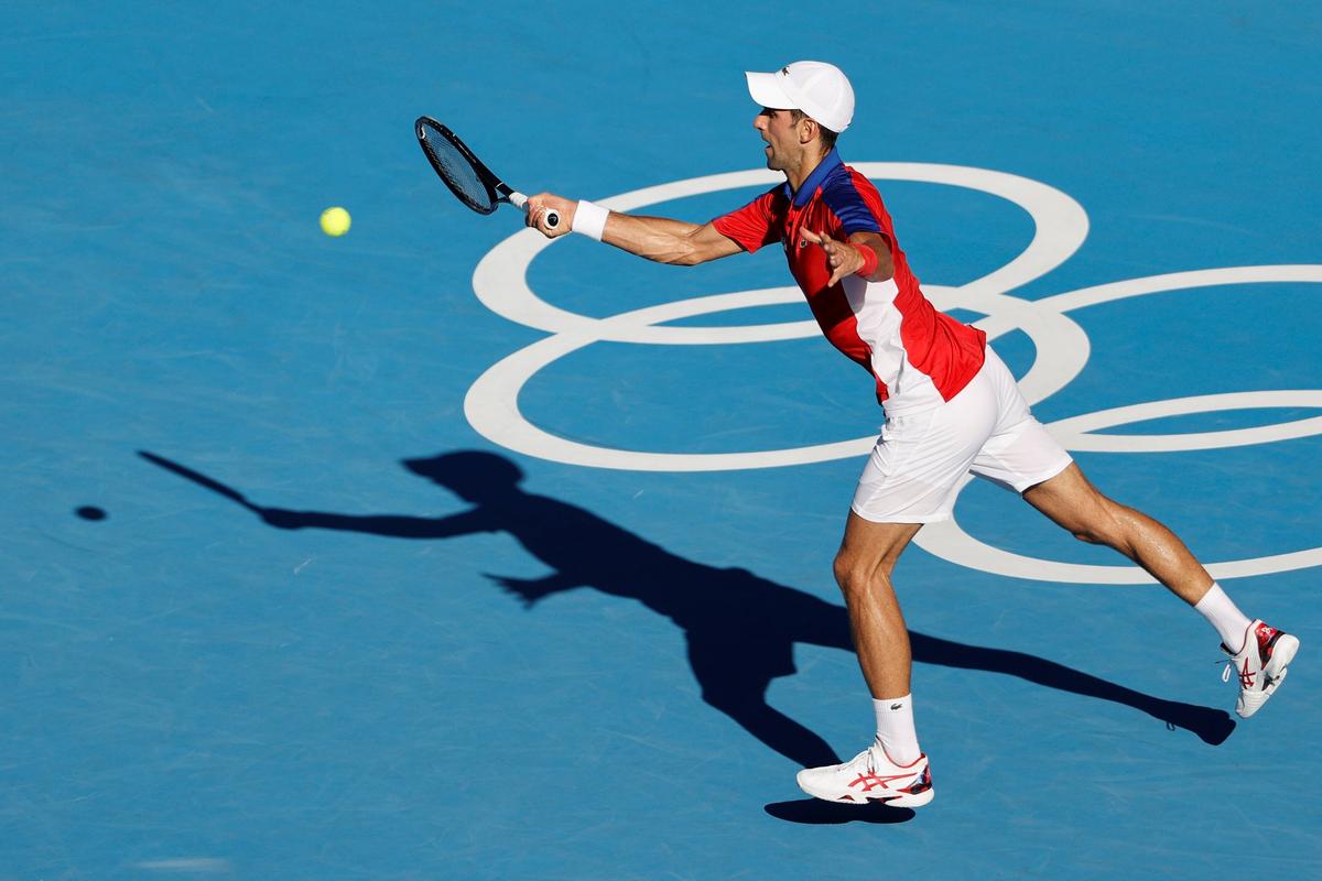 Djokovic pierde medalia de bronz la Jocurile Olimpice! Sârbul a avut o criză de nervi și a aruncat racheta spre tribună