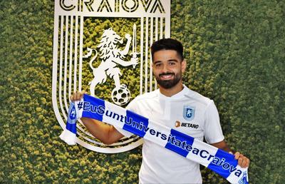 Ionuț Vînă, prezentat oficial la CSU Craiova: „Am ajuns la un club profesionist. Cariera mea a luat-o în jos de când am ajuns la FCSB”