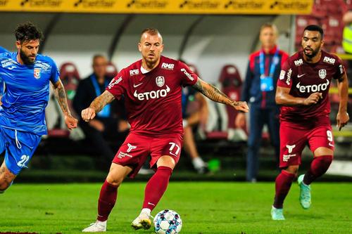 CFR Cluj - Chindia Târgoviște 1-0 // foto: Facebook