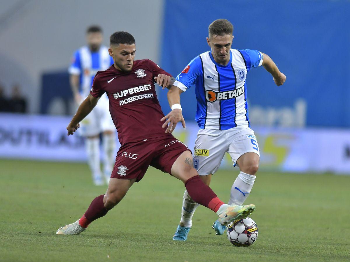 Fortăreața lui Mutu a rezistat și în vulcanul din Bănie » Rapid o bate pe Universitatea Craiova și avansează spre vârful Ligii 1