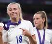 A marcat golul decisiv în finala Europeanului feminin și a sărbătorit în stil mare! Și-a dat jos tricoul și a făcut turul arenei Wembley
