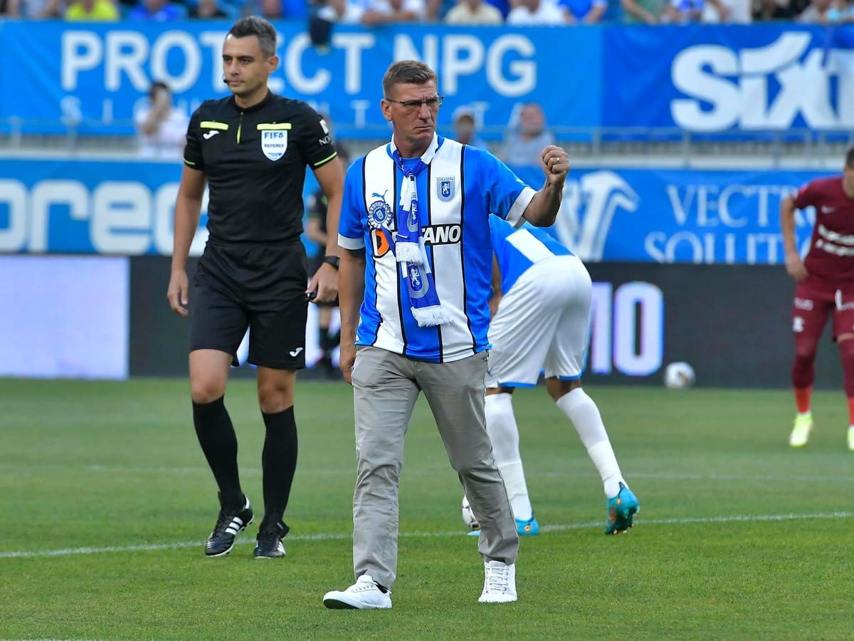 Fortăreața lui Mutu a rezistat și în vulcanul din Bănie » Rapid o bate pe Universitatea Craiova și avansează spre vârful Ligii 1