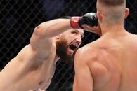 Încă o victorie pentru Nicolae Negumereanu în UFC! Arbitrul a oprit lupta după o serie nimicitoare a românului