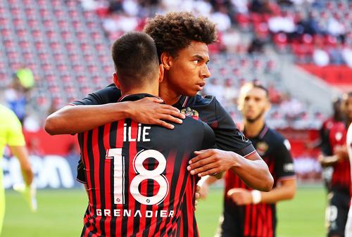 Rareș Ilie, decisiv în Nice - Torino // sursă foto: ogcnice.com