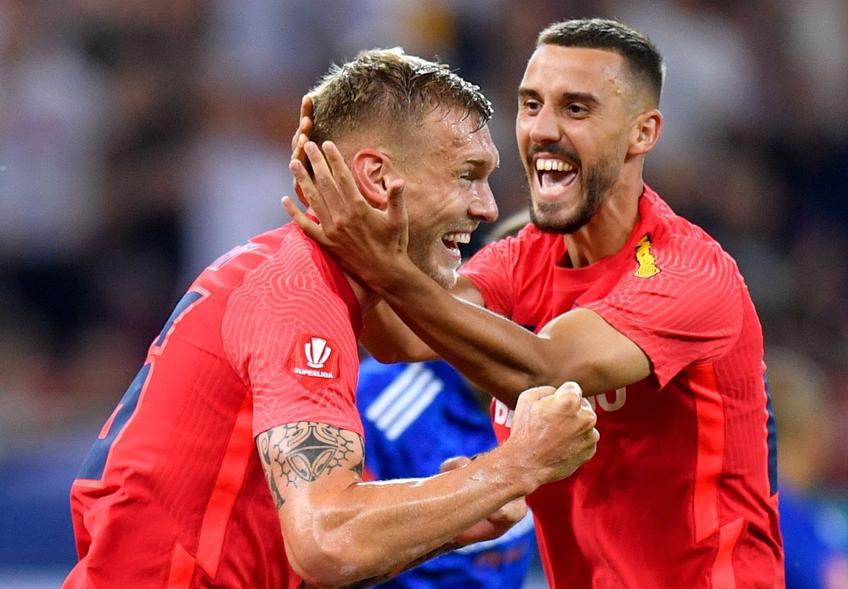 FCSB și FCU Craiova au remizat, scor 1-1, în runda cu numărul 3 din Liga 1. Joonas Tamm (30 de ani), fundașul central adus în această vară, a marcat primul gol în Liga 1.