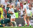Chloe Kelly (24 de ani) a marcat golul decisiv al finalei Campionatului European de fotbal feminin, câștigată de Anglia în fața Germaniei, scor 2-1, și a declanșat sărbătoarea chiar pe gazon.