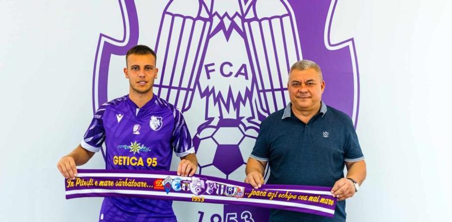 Josip Mihalic a fost prezentat la FC Argeș CFR Cluj l-a cedat la doar 5 zile de la prezentare! Va juca în Liga 2