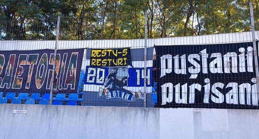 «Puștanii Purisani» au decis să nu mai vină la meciuri / foto: Facebook Intervenție în forță în disputa de la Craiova » Luare rară de poziție a unei facțiuni istorice: „Să rămână o singură echipă în spatele căreia să stăm cu toții, ca altădată”