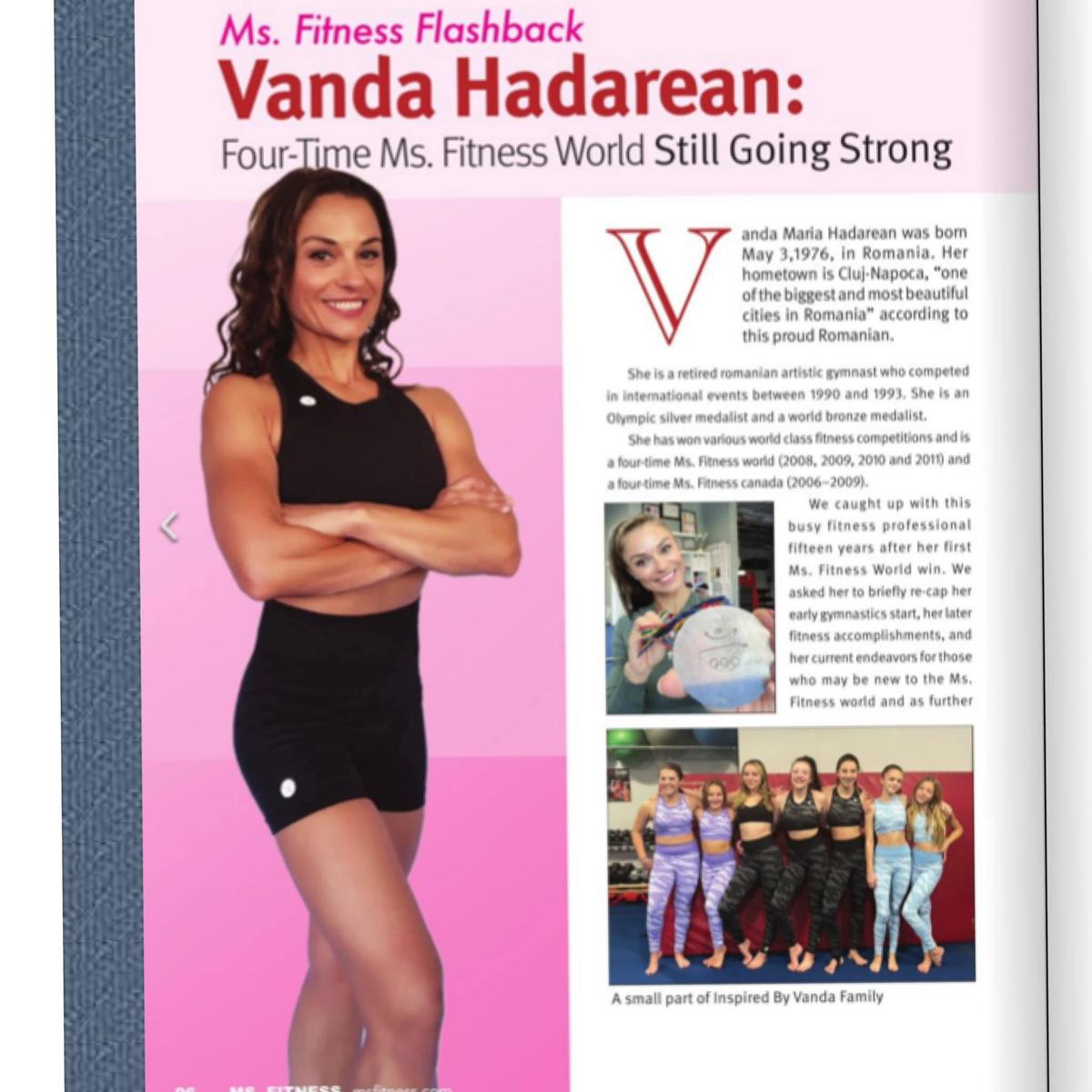 O fostă gimnastă medaliată olimpic a României e model în revistele din Canada! A luat argint la Barcelona