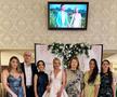 Campioanele la gimnastică au făcut furori la nunta Sandrei Izbașa! Octavian Bellu și Mariana Bitang nu au lipsit de la eveniment