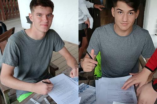 Alex Stoian și Vlad Stanciu