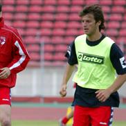 Liviu Ciobotariu și Ovidiu Burcă au fost coechipieri la Dinamo / foto: Arhivă GSP
