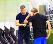 Mihai Stoica, alături de Baeten după victoria cu Maccabi // foto: Ionuț Iordache (GSP)