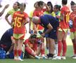 Momentul faultului criminal comis de Marta în Brazilia - Spania 0-2 / Foto: Getty Images