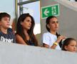 Familia lui Elias Charalambous la meciul Maccabi Tel Aviv - FCSB. FOTO: Ionuț Iordache (GSP)