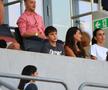 Familia lui Elias Charalambous la meciul Maccabi Tel Aviv - FCSB. FOTO: Ionuț Iordache (GSP)