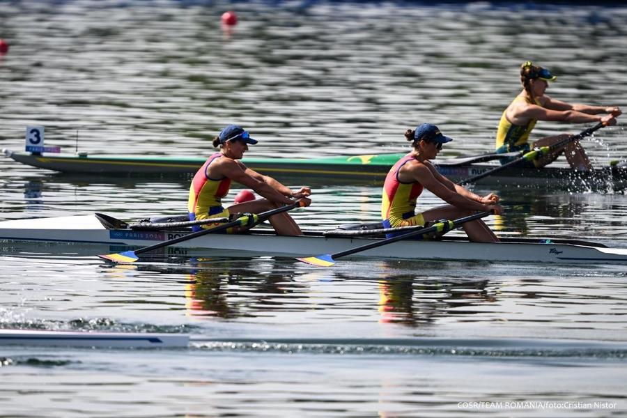 Ancuța Bodnar și Simona Radiș în semifinale la JO Foto: COSR Cum au trăit canotorii de pe margine cursele pe muchie ale colegilor: „Am crezut că-mi iese inima din piept”
