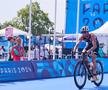 Felix Duchampt (România) a încheiat triatlonul olimpic de la Paris pe locul 50 Foto: Raed Krishan/GSP