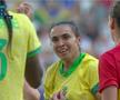 Momentul faultului criminal comis de Marta în Brazilia - Spania 0-2 / Foto: Dario Sport