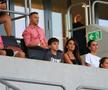 Familia lui Elias Charalambous la meciul Maccabi Tel Aviv - FCSB. FOTO: Ionuț Iordache (GSP)