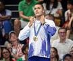 David Popovici pe cea mai înaltă treaptă a podiumului la Jocurile Olimpcie de la Paris  Foto: Imago