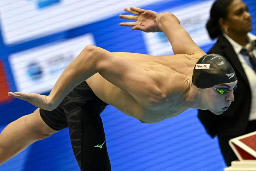 Americanul Jack Alexy este și el campion olimpic la Paris, cucerind aurul cu ștafeta de 4x100 de metri liber / Foto: Imago Cum s-au schimbat după semifinale cotele la pariuri pentru câștigătorul medaliei de aur de la 100 de metri liber » Cine este favorit diseară la titlul olimpic