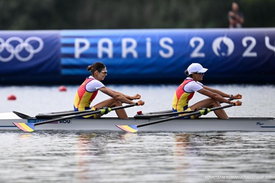 Gianina van Groningen și Ionela Cozmiuc în semifinale la JO Foto: COSR Reacțiile canotorilor români care au adus alte trei calificări în finalele de la Jocurile Olimpice » De la „nu subestimăm pe nimeni” la „nu am venit aici să facem cadouri”