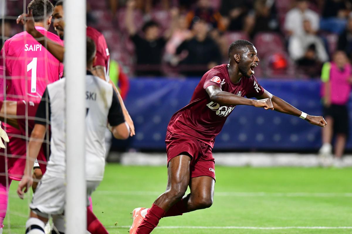 CALIFICARE împușcată de șeriful Sinyan! Dominată autoritar de Lugano, CFR Cluj nu s-a lăsat și a dat lovitura norocos în prelungiri!